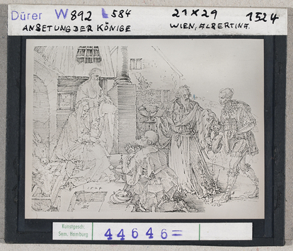 Vorschaubild Albrecht Dürer: Anbetung der Könige. Wien, Albertina 